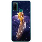 Чехол со стразами Ulefone Note 10P Girl with Umbrella