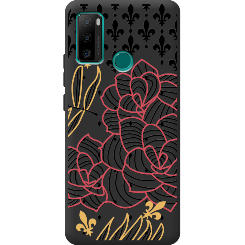 Черный чехол BoxFace Ulefone Note 10P FranceFlowers