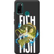 Черный чехол BoxFace Ulefone Note 10P Fish