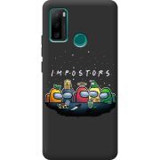 Черный чехол BoxFace Ulefone Note 10P Among Us Impostors