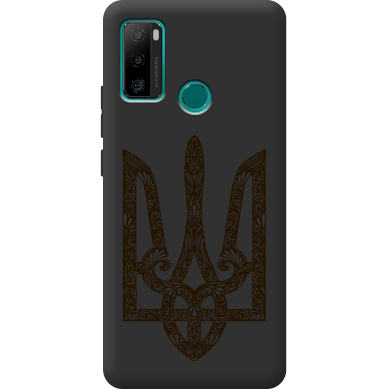 Черный чехол BoxFace Ulefone Note 10P Ukrainian Trident