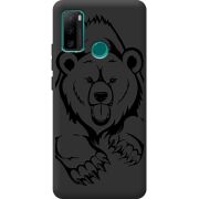 Черный чехол BoxFace Ulefone Note 10P Grizzly Bear