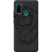 Черный чехол BoxFace Ulefone Note 10P Lion