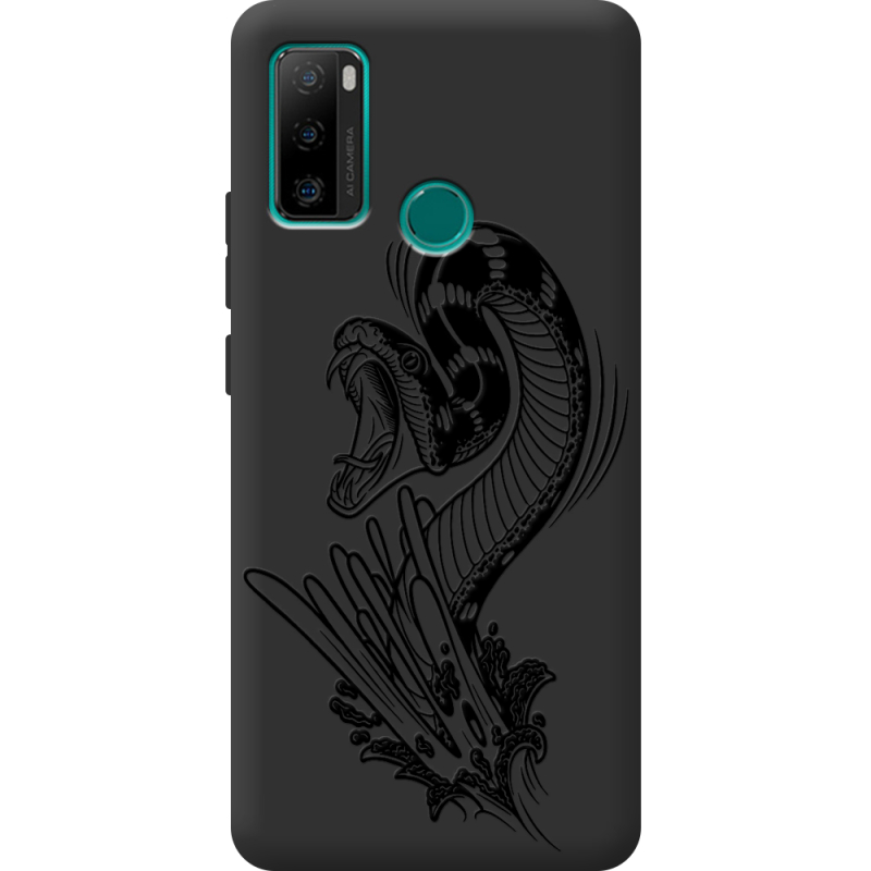 Черный чехол BoxFace Ulefone Note 10P Snake