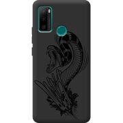 Черный чехол BoxFace Ulefone Note 10P Snake