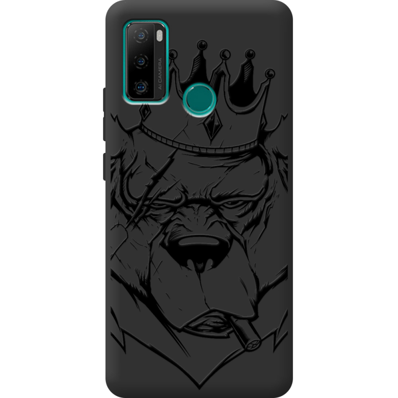 Черный чехол BoxFace Ulefone Note 10P Bear King