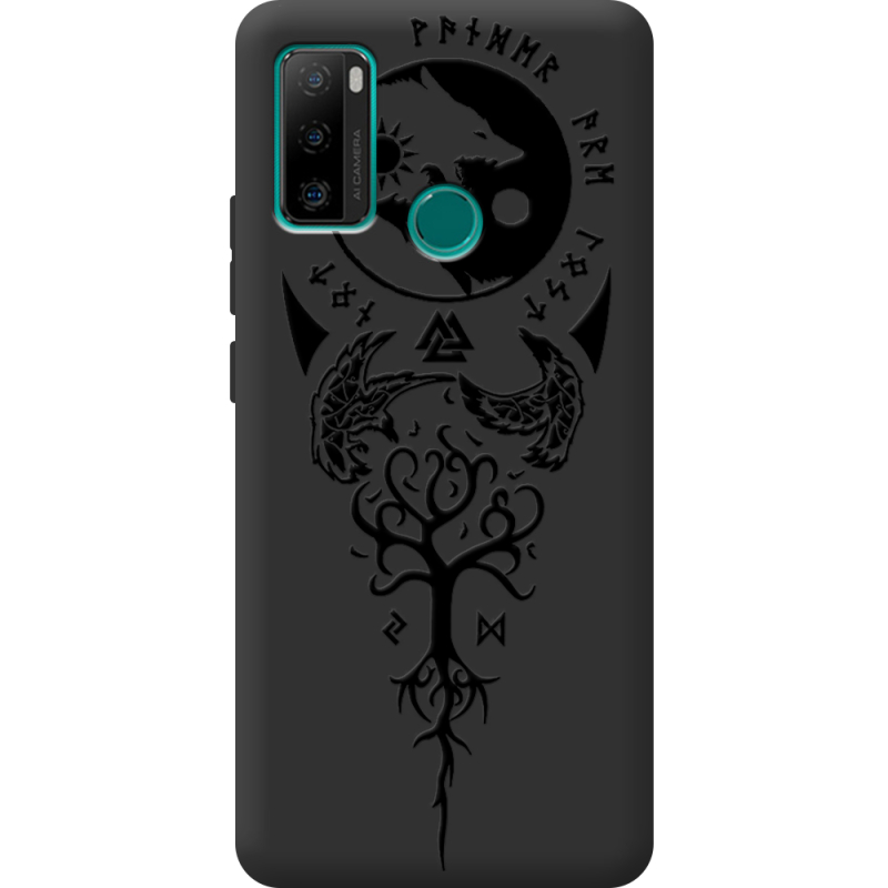 Черный чехол BoxFace Ulefone Note 10P Hugin and Munin