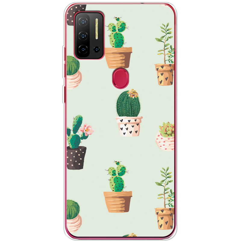 Чехол BoxFace Ulefone Note 11P L-green Cacti