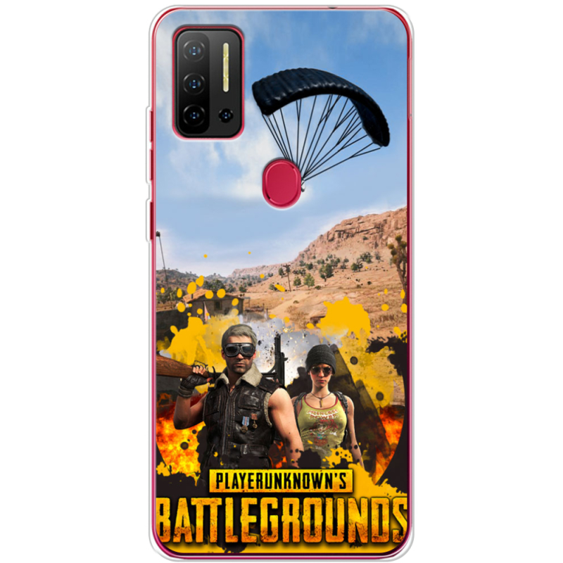 Чехол BoxFace Ulefone Note 11P Pubg parachute