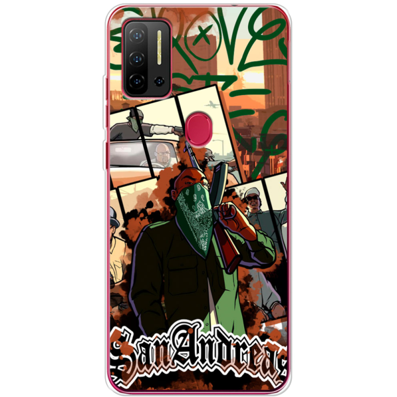 Чехол BoxFace Ulefone Note 11P GTA San Andreas