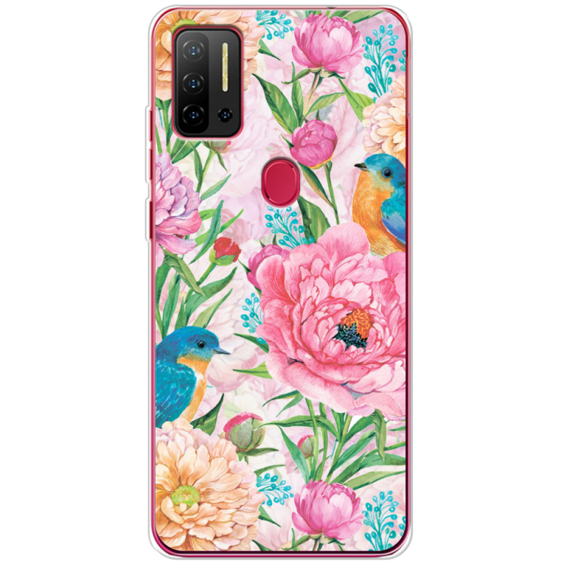 Чехол BoxFace Ulefone Note 11P Birds in Flowers