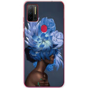 Чехол BoxFace Ulefone Note 11P Exquisite Blue Flowers