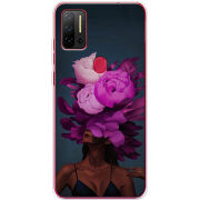 Чехол BoxFace Ulefone Note 11P Exquisite Purple Flowers