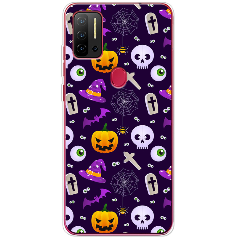 Чехол BoxFace Ulefone Note 11P Halloween Purple Mood