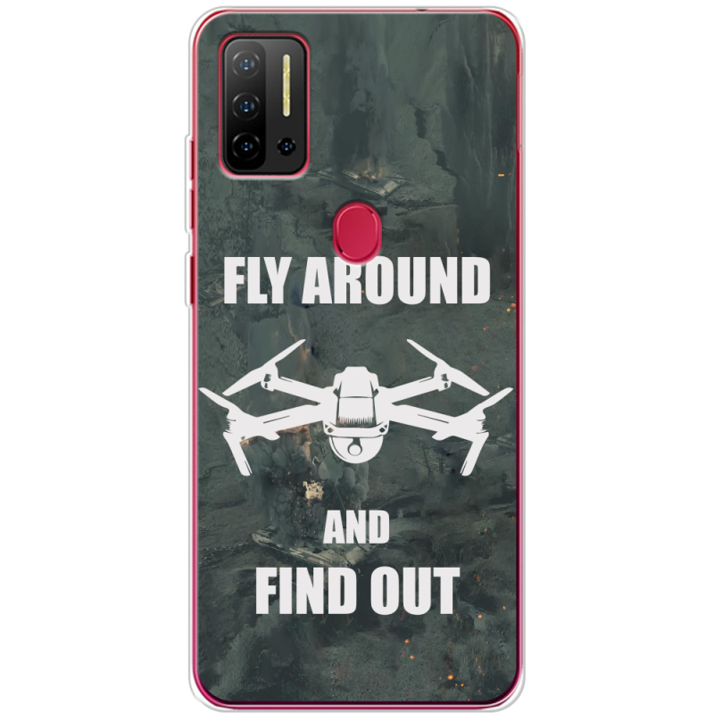 Чехол BoxFace Ulefone Note 11P Дрон Fly Around