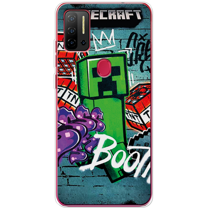 Чехол BoxFace Ulefone Note 11P Minecraft Graffiti