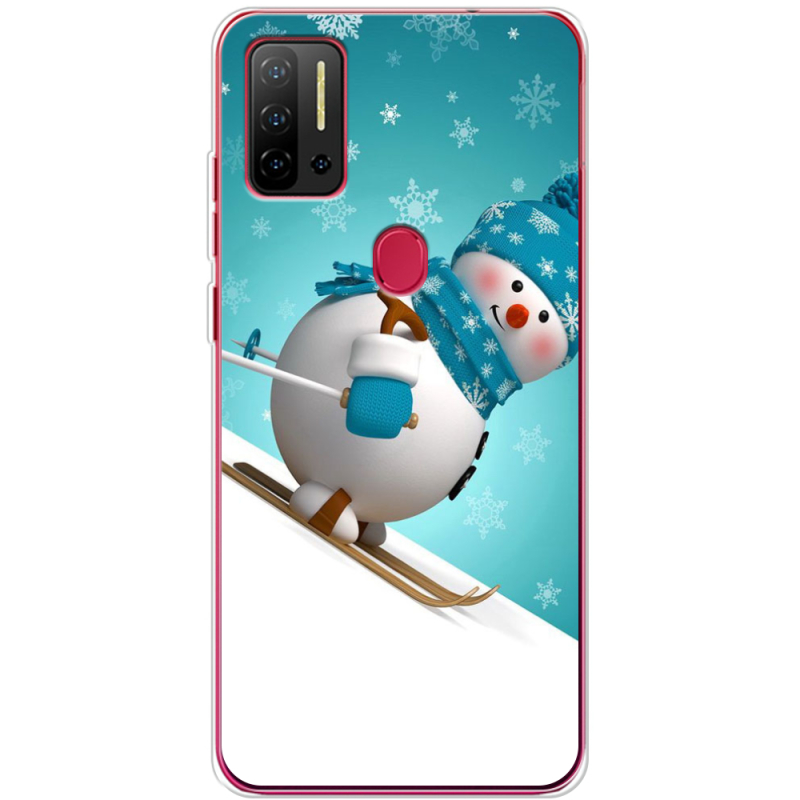 Чехол BoxFace Ulefone Note 11P Skier Snowman