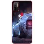 Чехол BoxFace Ulefone Note 11P Silver Car