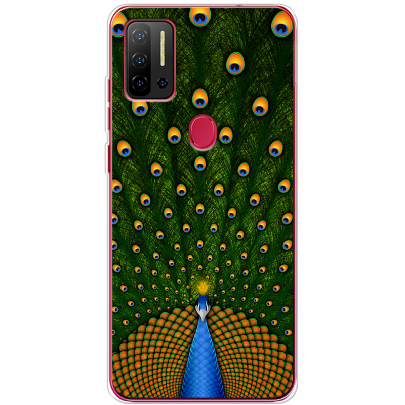 Чехол BoxFace Ulefone Note 11P Peacocks Tail