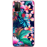 Чехол BoxFace Ulefone Note 11P flowers in the tropics