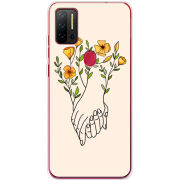 Чехол BoxFace Ulefone Note 11P Flower Hands