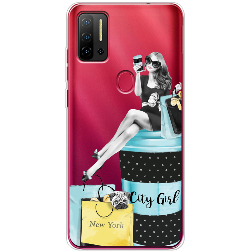 Прозрачный чехол BoxFace Ulefone Note 11P City Girl