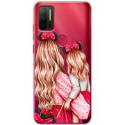 Прозрачный чехол BoxFace Ulefone Note 11P Mouse Girls