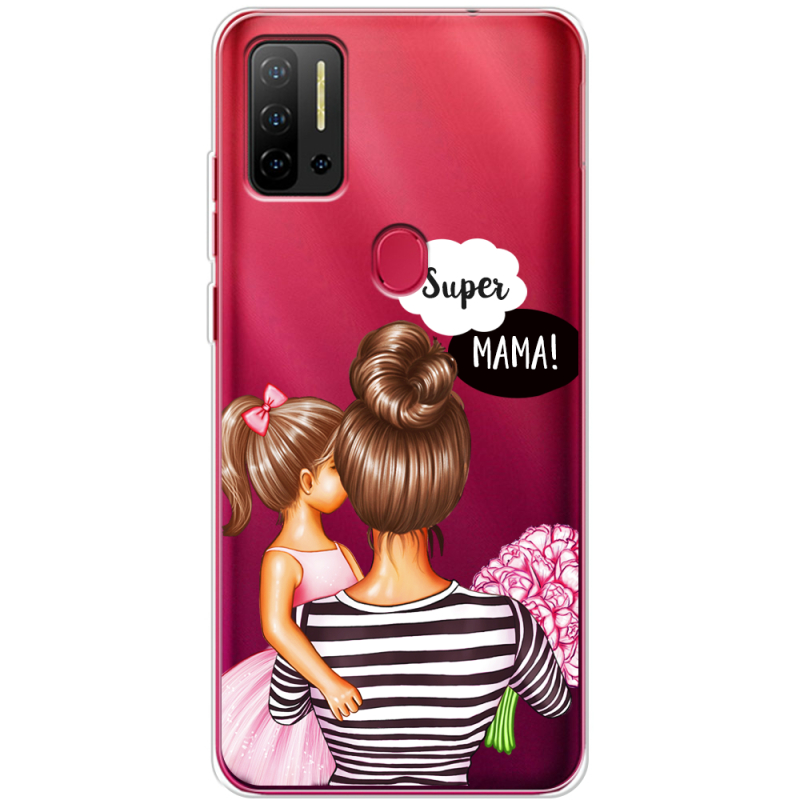 Прозрачный чехол BoxFace Ulefone Note 11P Super Mama and Daughter