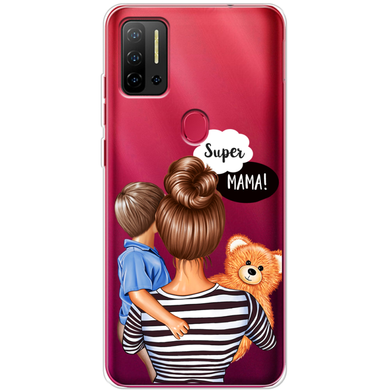 Прозрачный чехол BoxFace Ulefone Note 11P Super Mama and Son