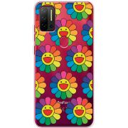 Прозрачный чехол BoxFace Ulefone Note 11P Hippie Flowers