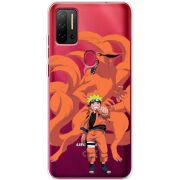 Прозрачный чехол BoxFace Ulefone Note 11P Naruto and Kurama