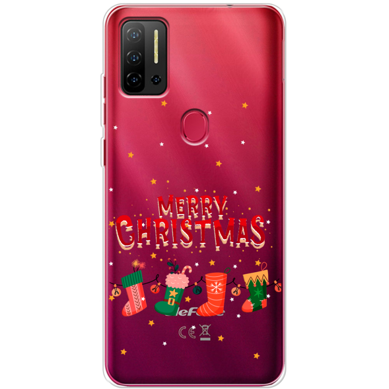 Прозрачный чехол BoxFace Ulefone Note 11P Merry Christmas