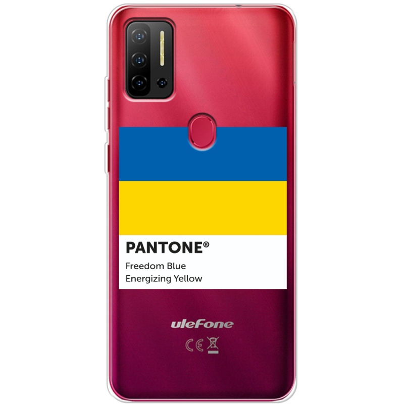 Прозрачный чехол BoxFace Ulefone Note 11P Pantone вільний синій