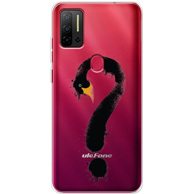 Прозрачный чехол BoxFace Ulefone Note 11P Swan question