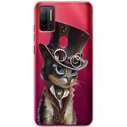 Прозрачный чехол BoxFace Ulefone Note 11P Steampunk Cat