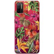 Прозрачный чехол BoxFace Ulefone Note 11P Tropical Flowers