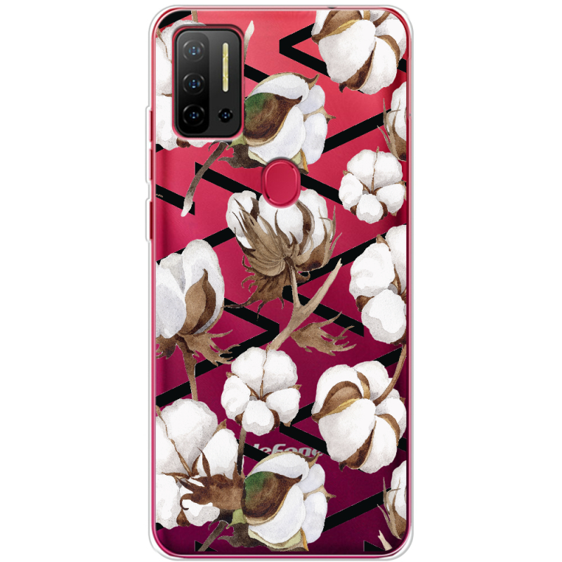 Прозрачный чехол BoxFace Ulefone Note 11P Cotton flowers