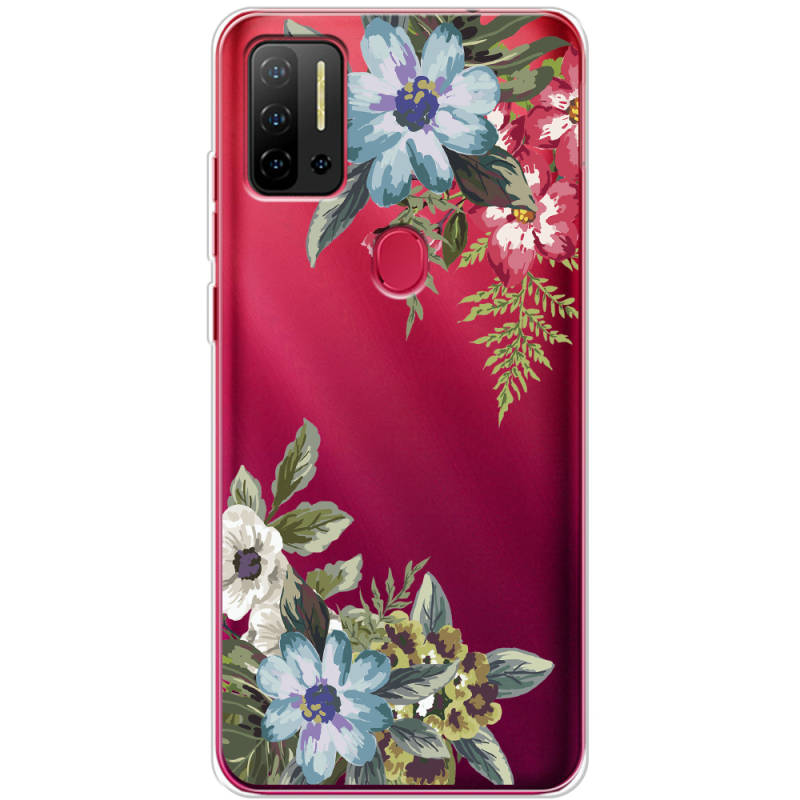 Прозрачный чехол BoxFace Ulefone Note 11P Floral