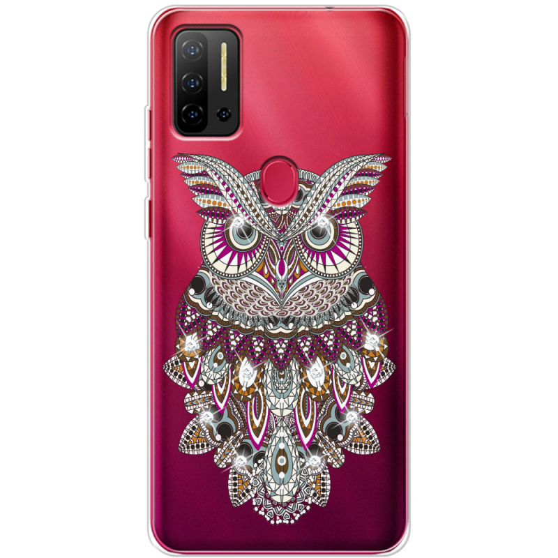 Чехол со стразами Ulefone Note 11P Owl