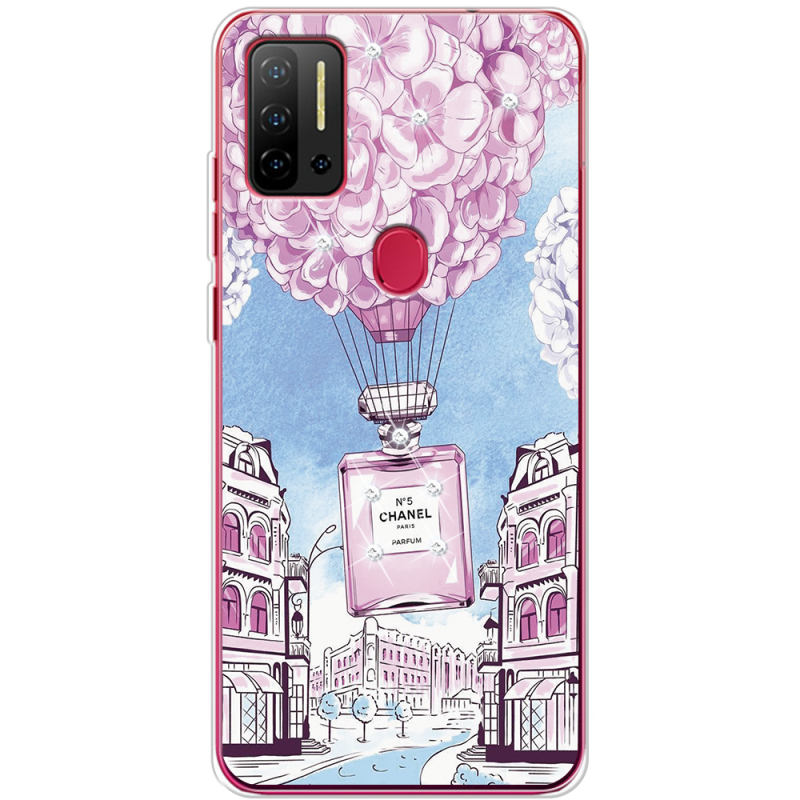 Чехол со стразами Ulefone Note 11P Perfume bottle