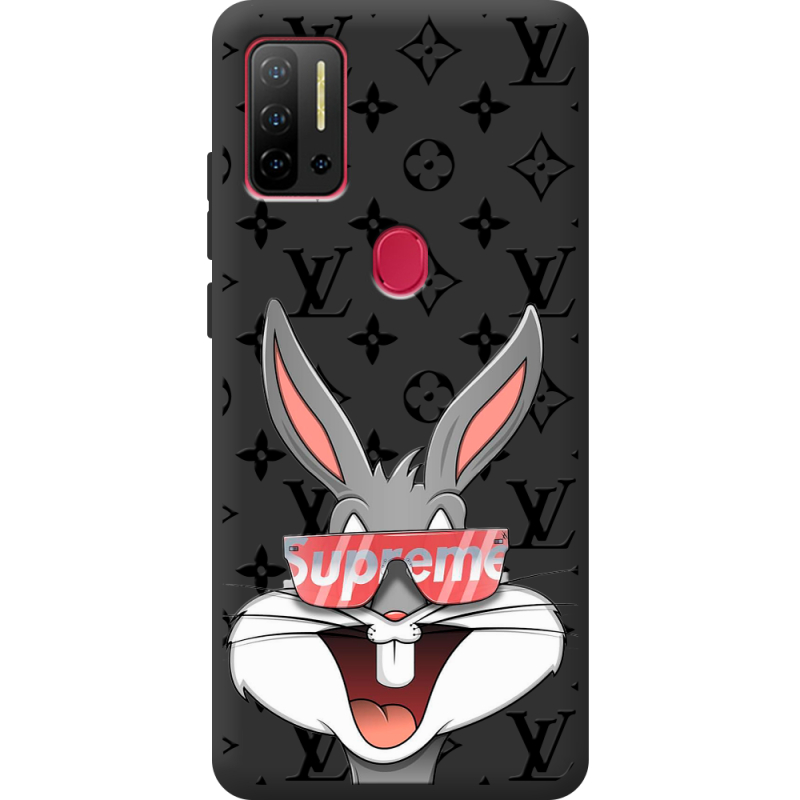 Черный чехол BoxFace Ulefone Note 11P looney bunny