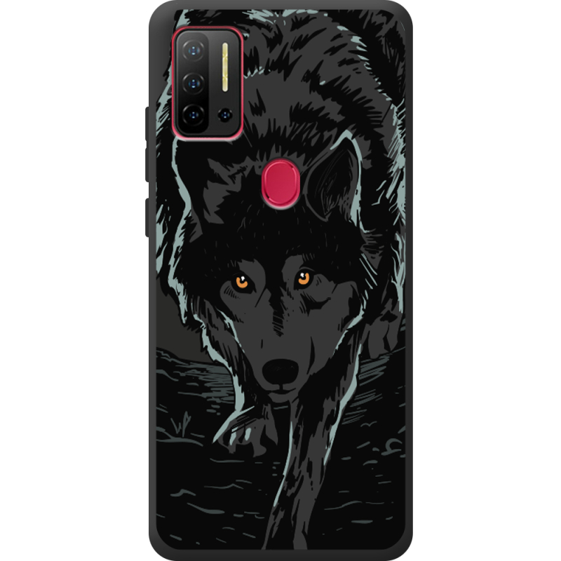 Черный чехол BoxFace Ulefone Note 11P Wolf