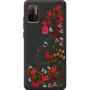 Черный чехол BoxFace Ulefone Note 11P 3D Ukrainian Muse