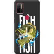 Черный чехол BoxFace Ulefone Note 11P Fish