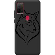 Черный чехол BoxFace Ulefone Note 11P Wolf