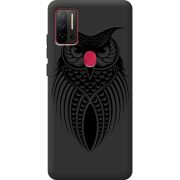 Черный чехол BoxFace Ulefone Note 11P Owl