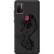 Черный чехол BoxFace Ulefone Note 11P Snake