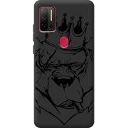 Черный чехол BoxFace Ulefone Note 11P Bear King