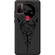 Черный чехол BoxFace Ulefone Note 11P Hugin and Munin