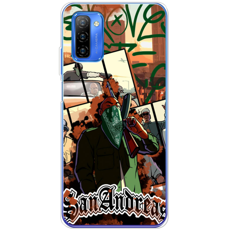 Чехол BoxFace Ulefone Note 12 GTA San Andreas